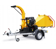 Astilladora de gasolina con chasis con freno  LS 100/27 CB