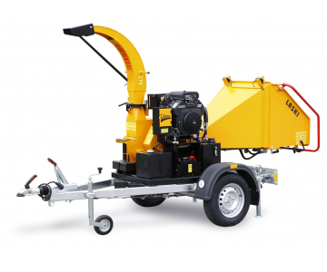 Astilladora de gasolina con chasis con freno  LS 100/27 CB